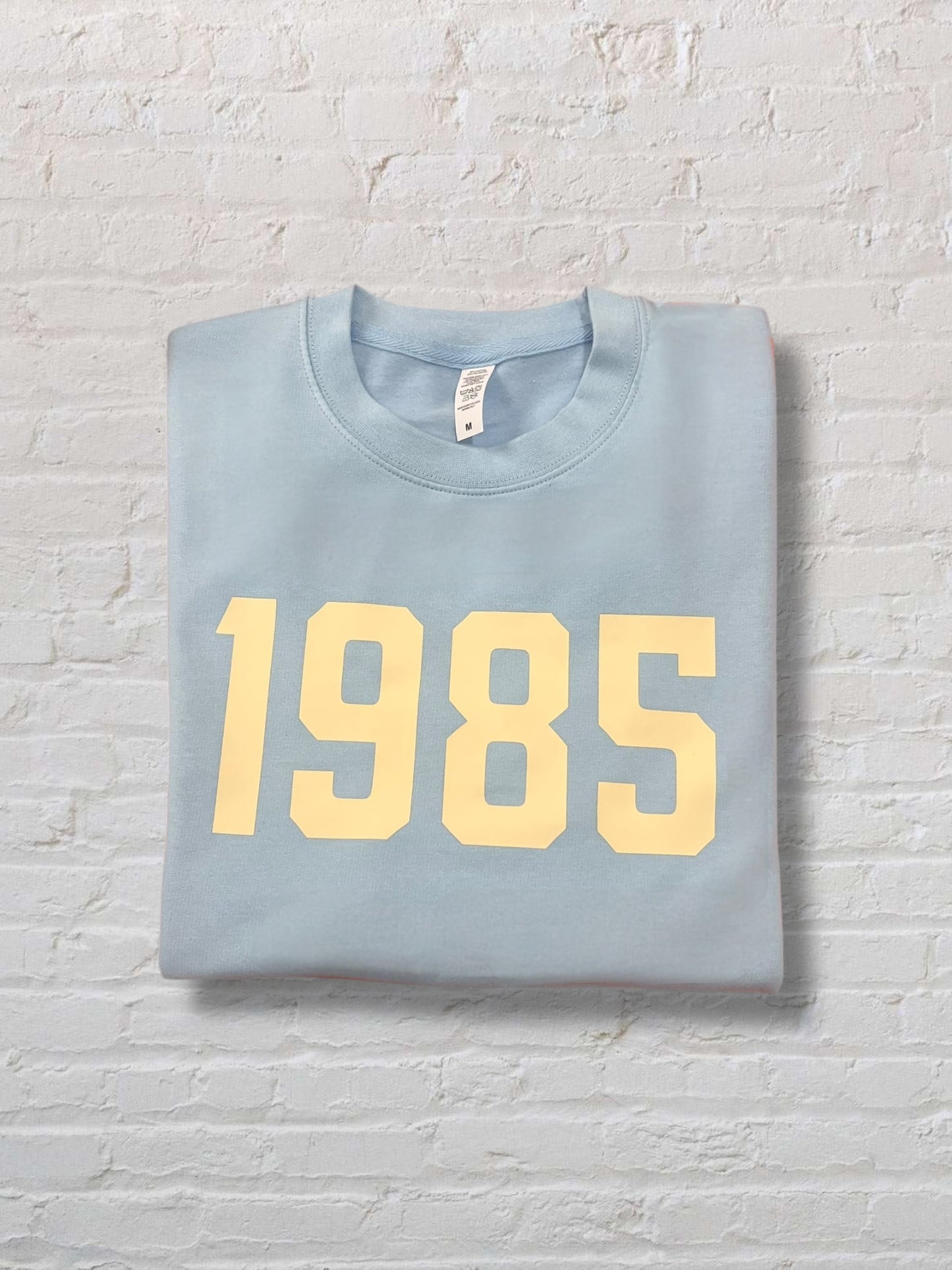 1985 Sweatshirt Ice Blue / Vanilla - M
