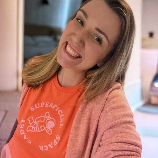 Superficial Space Cadet 100% Organic Cotton Tee