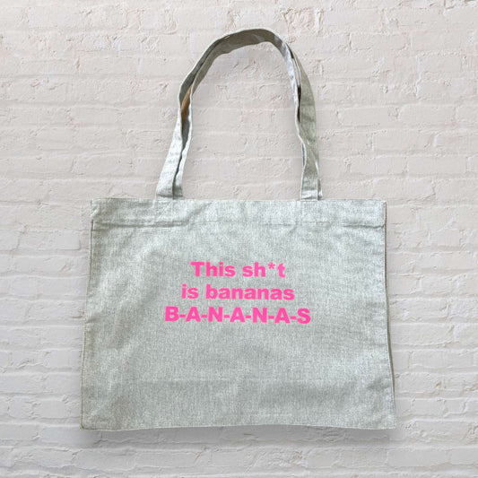 Custom Song Lyric XL Recycled Shopper