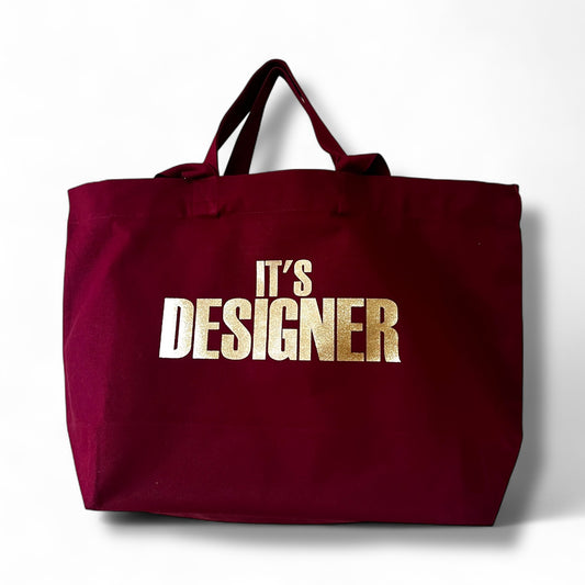 It's Designer 100% Recycled Cotton Shopper