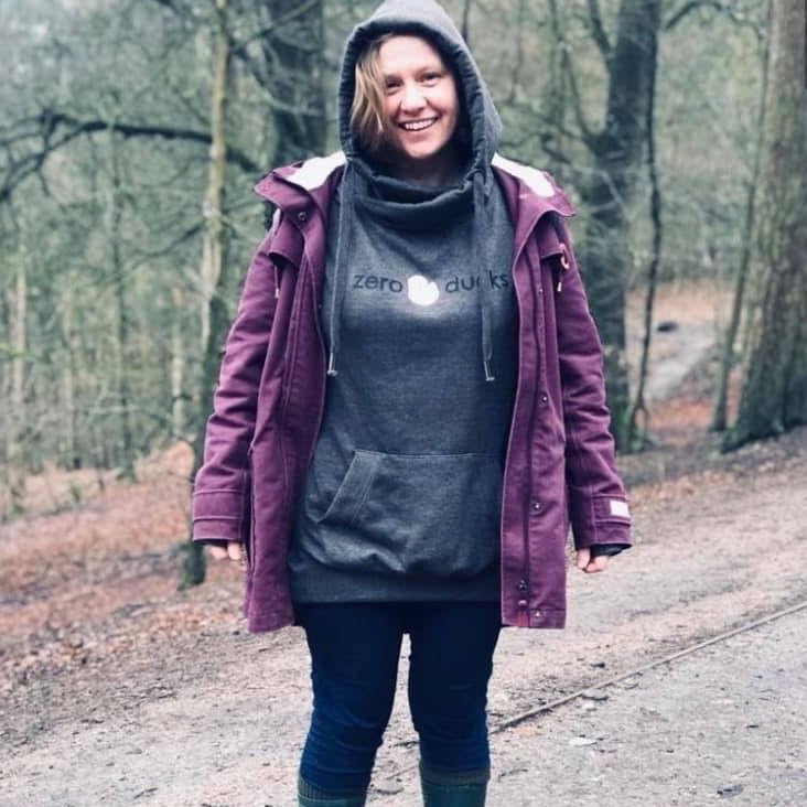 Zero Ducks Cowl Neck Hoodie
