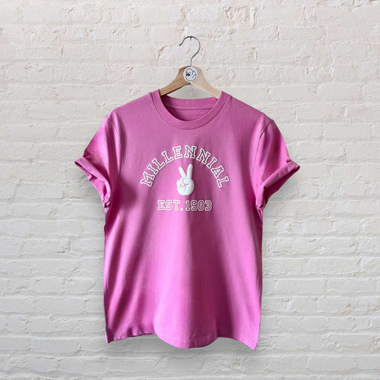 Millennial 100% Organic Cotton Tee
