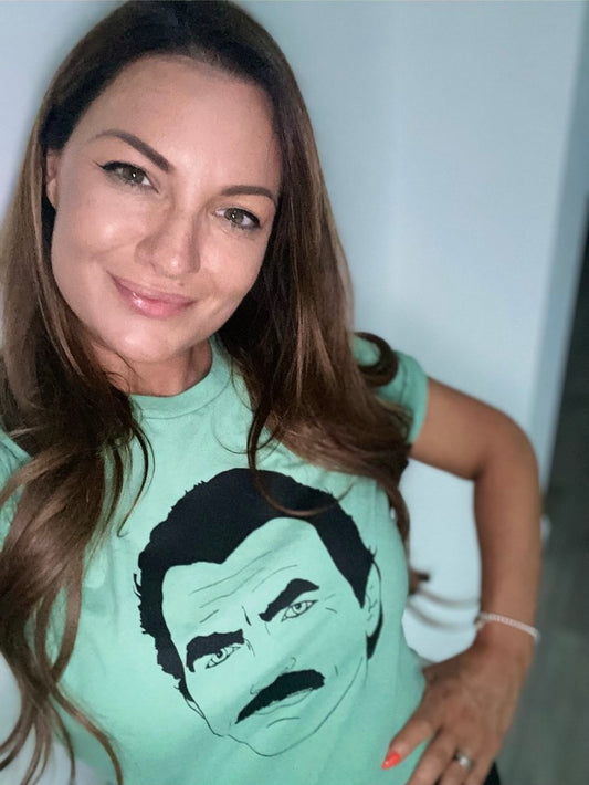 Tom Selleck 100% Organic Cotton Tee - Medium
