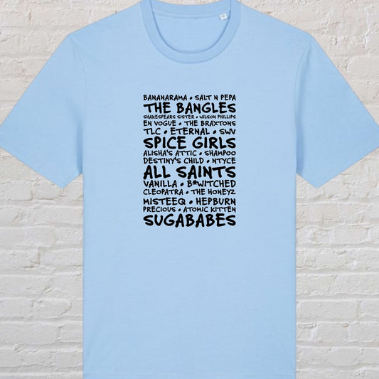 Girl Bands 100% Organic Cotton Tee