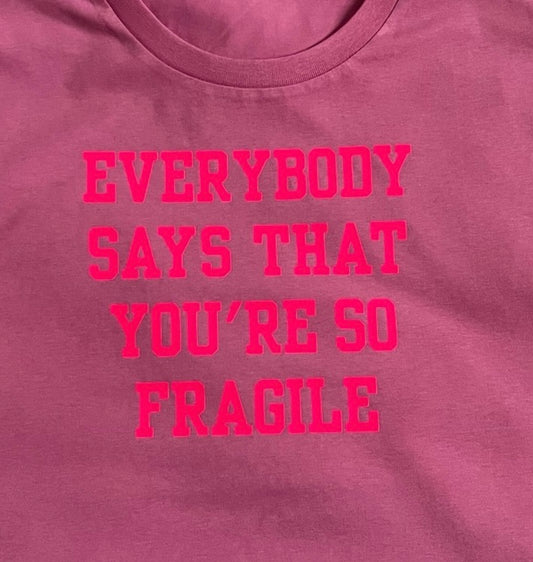 Custom Tee Bubblegum Tee/ Neon Pink-  2XL