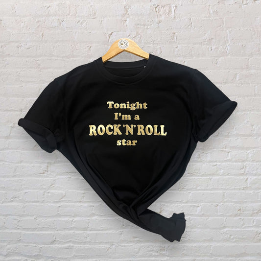 Rock 'n' Roll Star 100% Organic Cotton Tee