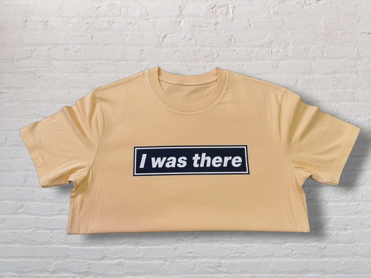 I Was There Tee - Lemon - M