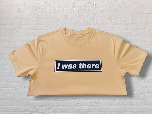 I Was There Tee - Lemon - M