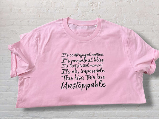 This Kiss Tee - Baby Pink - L