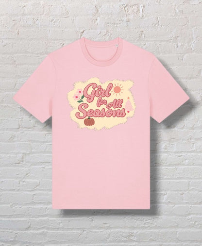 Girl For All Seasons 100% Organic Cotton Tee