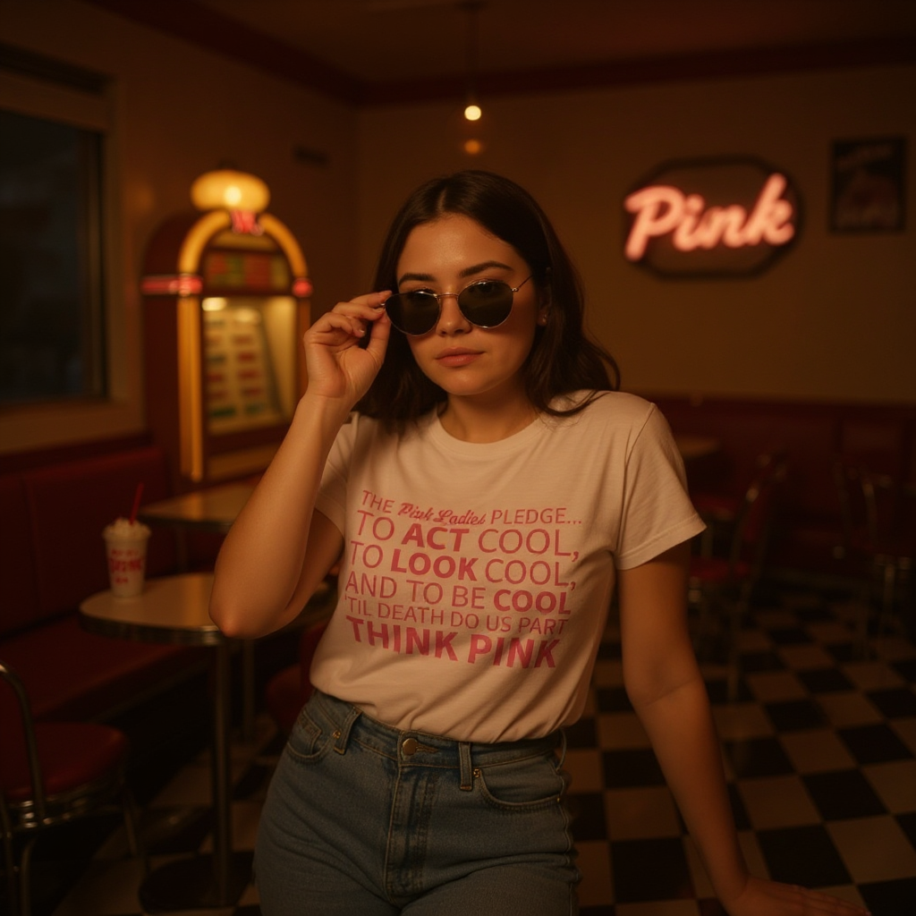 Pink Ladies Pledge 100% Organic Cotton Tee