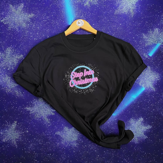 Step into Christmas 100% Organic Cotton Tee