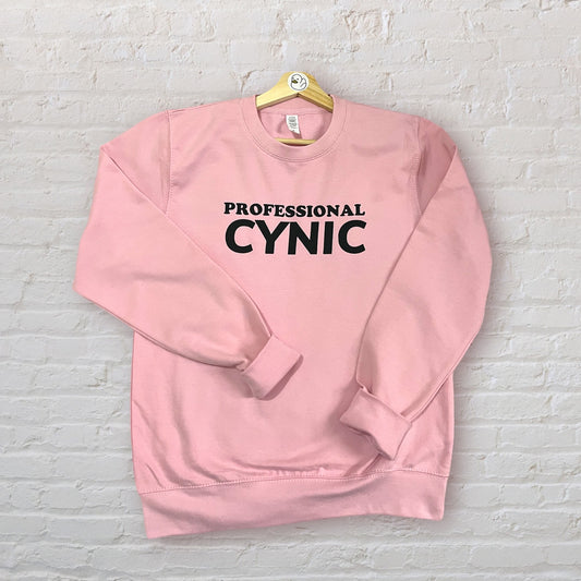 Professional Cynic baby Pink sweatshirt - S