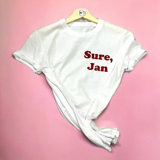 Sure, Jan 100% Organic Cotton Tee