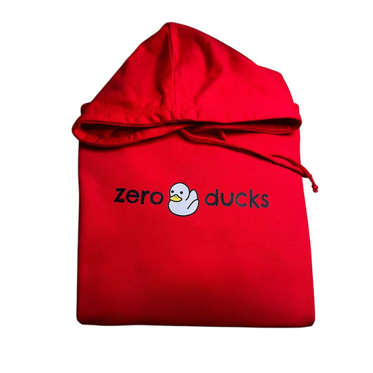 Zero Ducks Club L/W Hoodie - Light Red - M