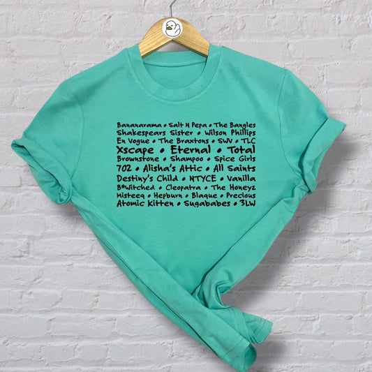 Girl Band 100% Organic Cotton Tee