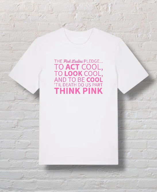 Pink Ladies Pledge 100% Organic Cotton Tee