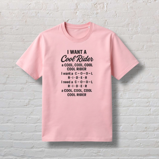 Cool Rider 100% Organic Cotton Tee