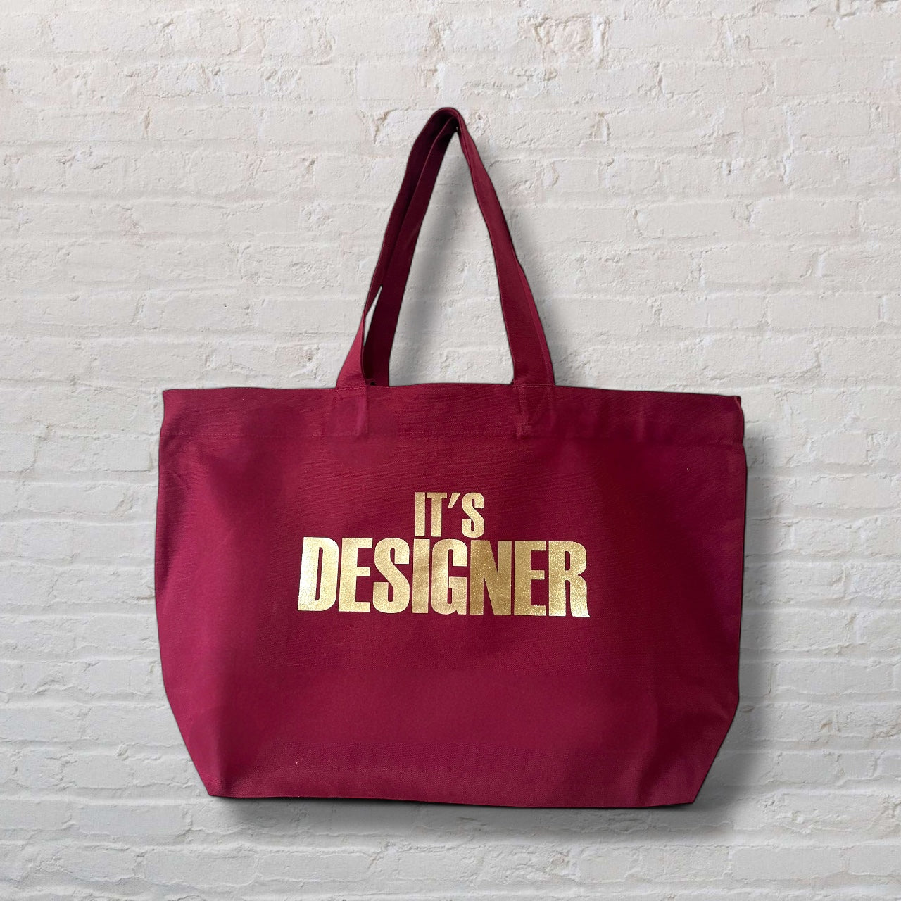 It's Designer 100% Recycled Cotton Shopper