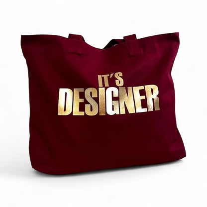 It's Designer 100% Recycled Cotton Shopper