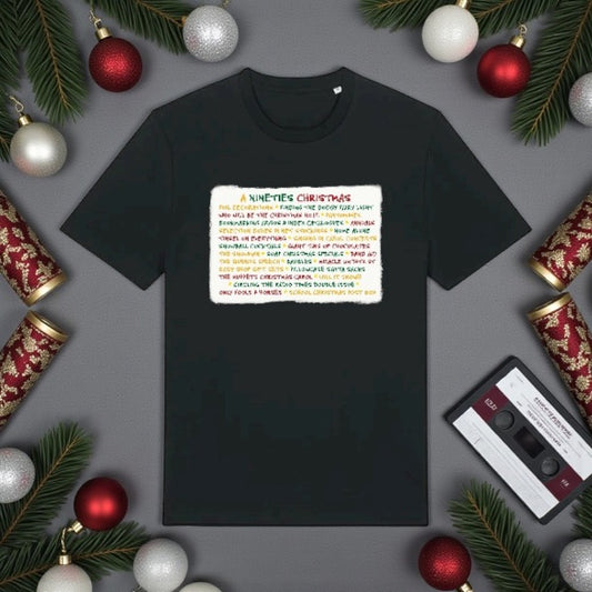 A Very Nineties Christmas 100% Organic Cotton Tee
