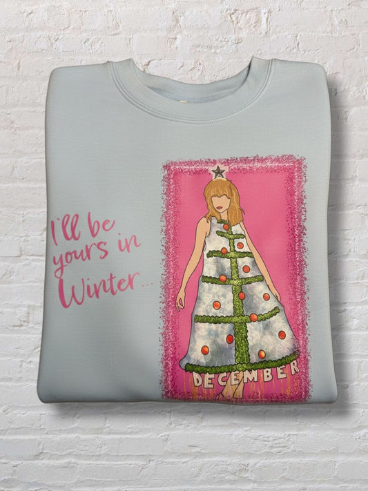 Winter Steph Sweatshirt - Ice Blue - XS
