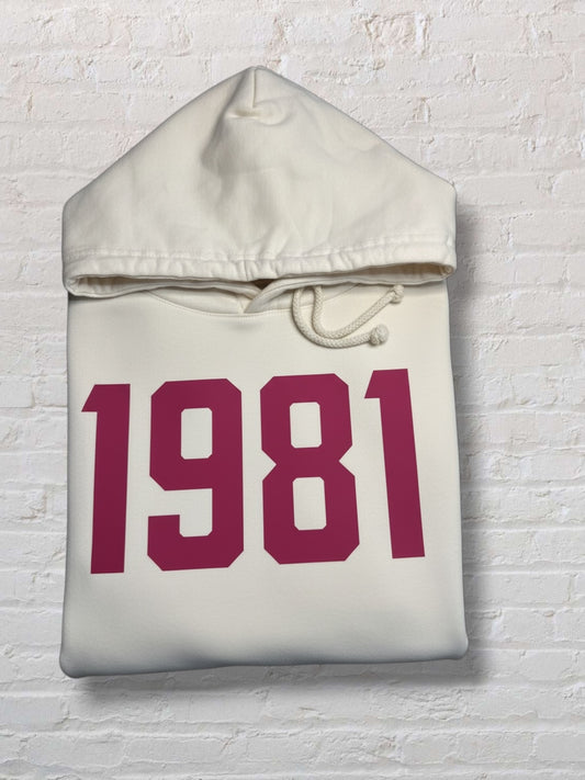 1981 L'Weight Hoodie - Vanilla Milkshake - S