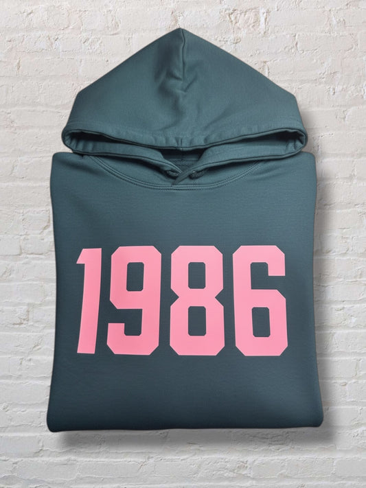 1986 L'W Hoodie - Teal - M