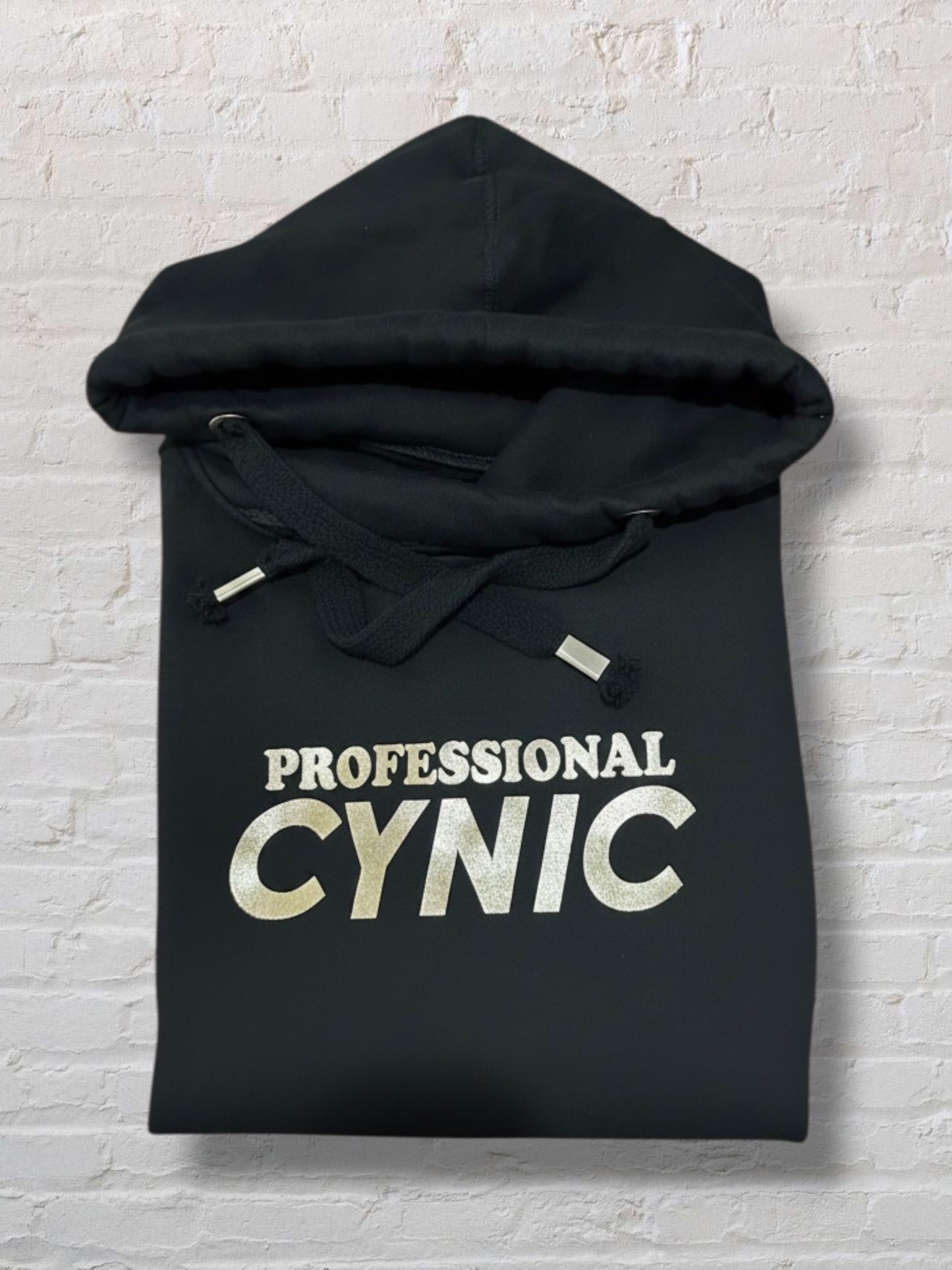 Professional Cynic Cowl Neck Hoodie - XL