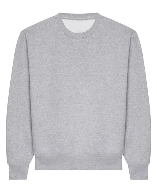 But Debbie... Heavyweight Sweatshirt - Heather Grey / Tangerine - 2XL