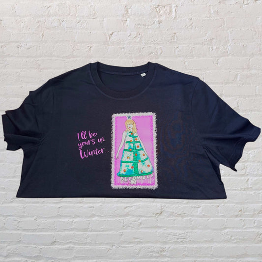 Winter Steph Tee - Black - XL