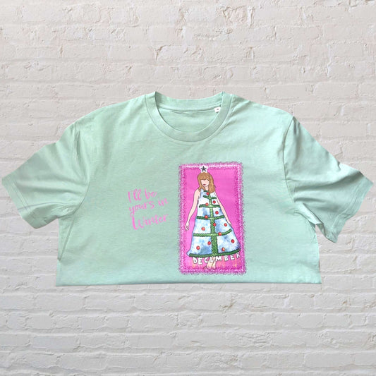Winter Steph Tee - Misty Jade - M