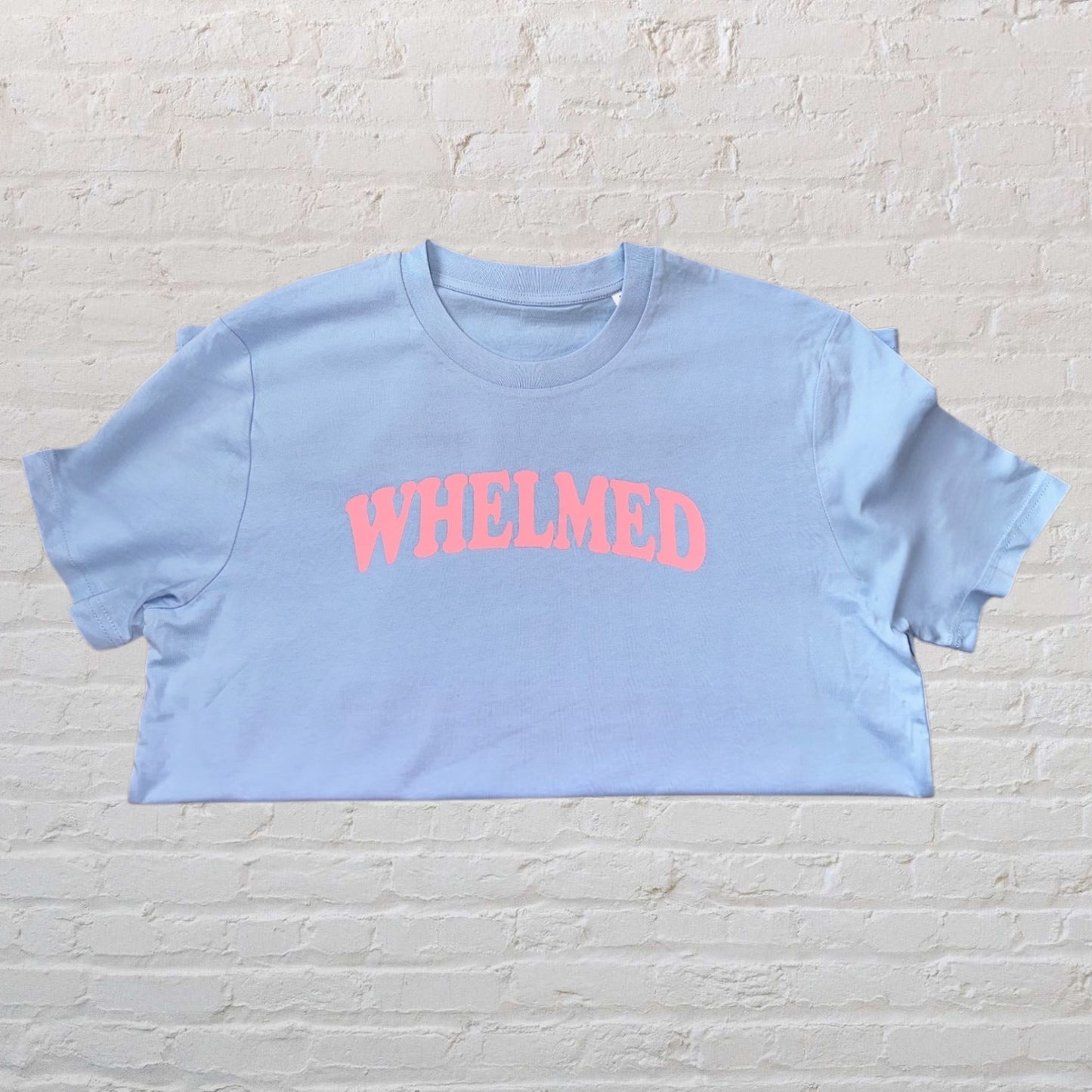 Whelmed Tee - Sky Blue - M