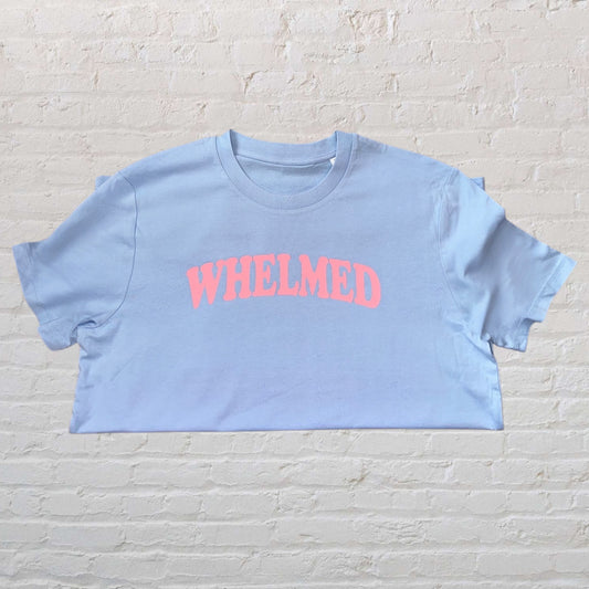 Whelmed Tee - Sky Blue - M