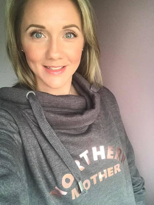 Northern Mother Cowl Neck Hoodie