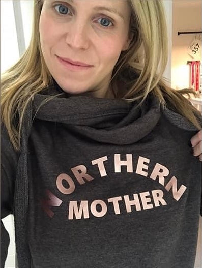 Northern Mother Cowl Neck Hoodie