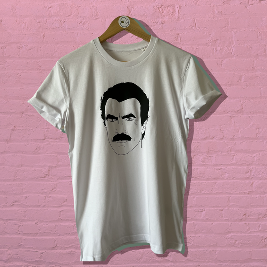 Tom Selleck 100% Organic Cotton Tee