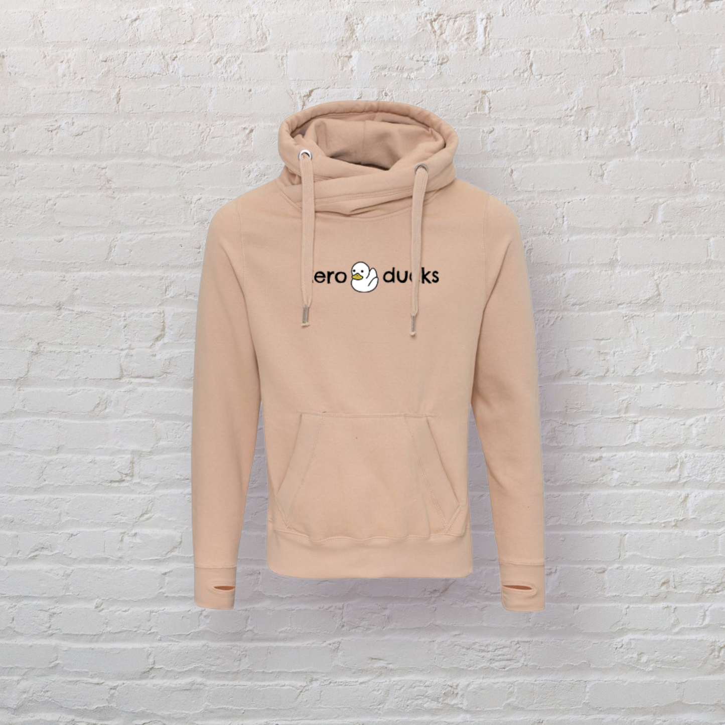 Zero Ducks Cowl Neck Hoodie